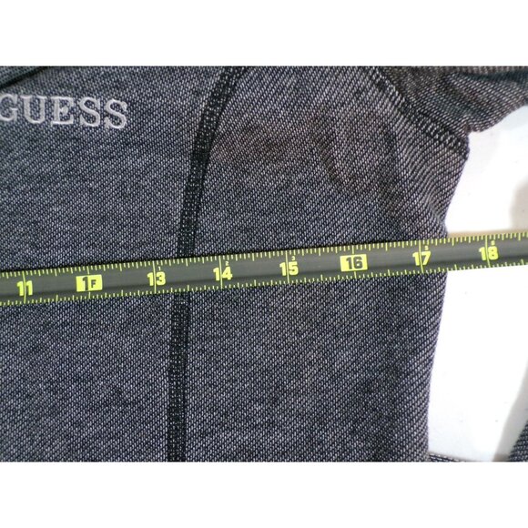 Guess Womens Small Gray Hooded Jacket With Button Details & Pockets coat - Picture 8 of 14